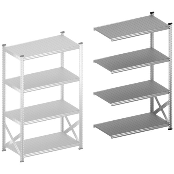 Stellingkast Legbordstelling Aanbouwset 1200 mm H1972 x D600 S1 geschikt voor winkelinrichting