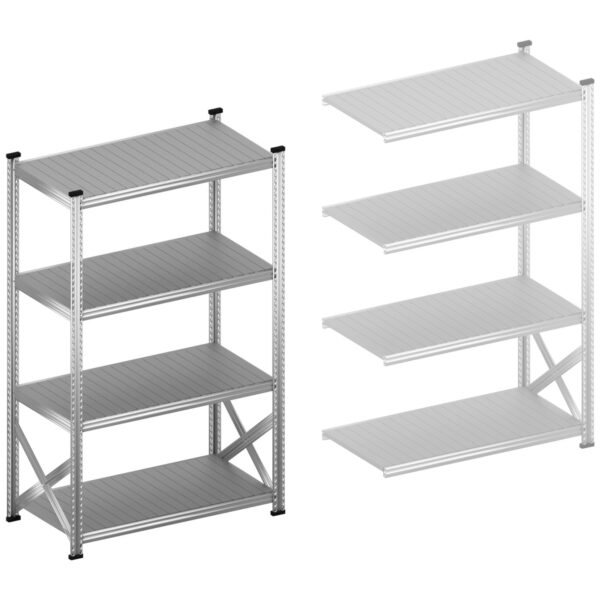 Stellingkast Legbordstelling Startset 1200 mm H1972 x D600 S1 geschikt voor winkelinrichting