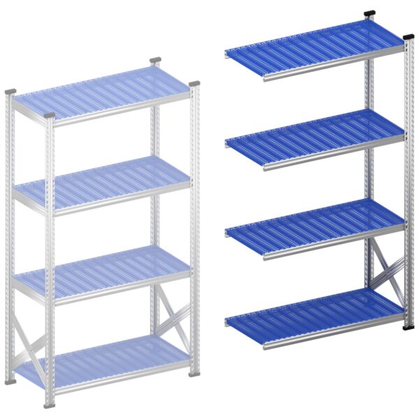 Stellingkast legbordstelling Aanbouwset 1050 mm H1972 x D500 winkelstelling met verstelbare legborden