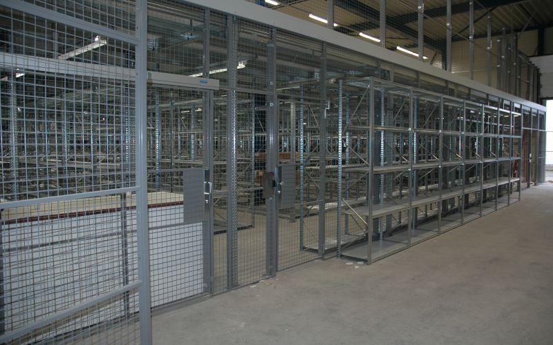 Scheidingswand voor legbordstellingen